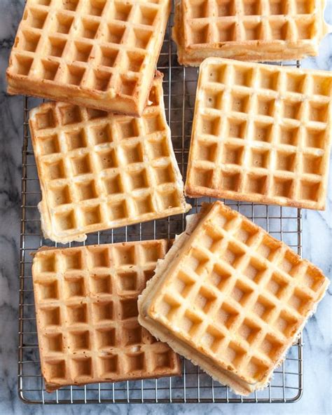 Overnight Yeast Waffles | Recipe | Waffle recipes, Yeasted waffles, Waffles