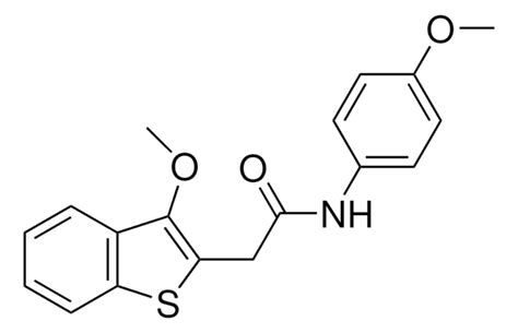 Methoxy Benzothien Yl N Methoxyphenyl Acetamide Aldrichcpr