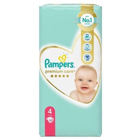 Pampers Premium Care Pieluchy Rozmiar 4 Maxi 9 14kg 52 Szt