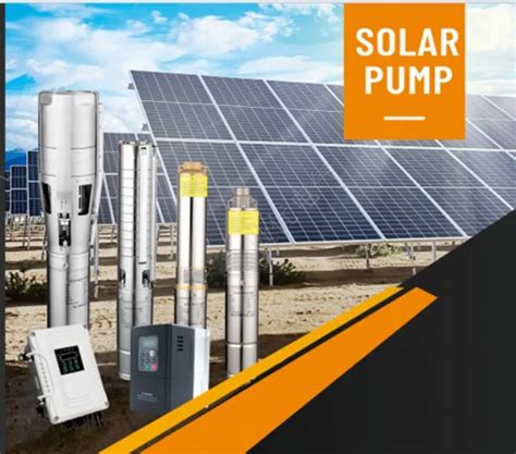 Electric Dc Ac Compatible Solar Panel Borehole Deep Well Water Pumps