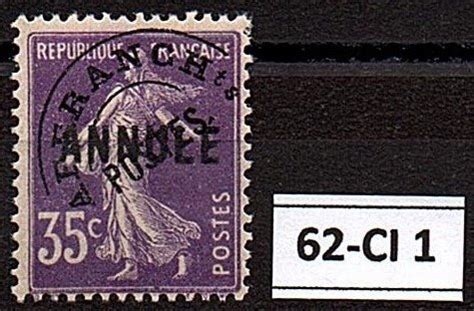 France Pre Cancelled Stamp Used In Training Courses Catawiki