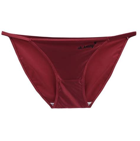 1 6 Pack Lot Womens Sexy String Satin Bikini Panties Silky Brief Underwear Panty EBay