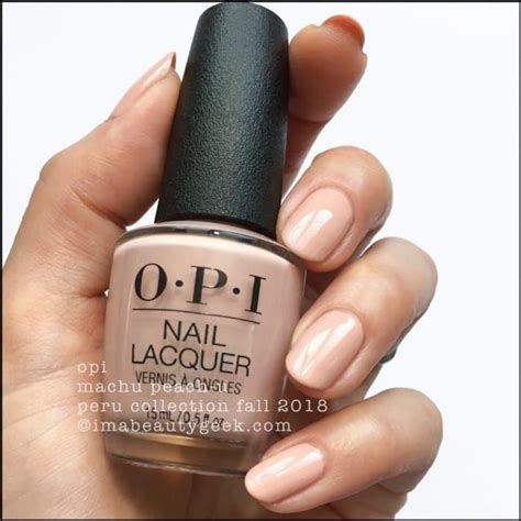 Opi Machu Peach U Opi Peru Collection Fall Fallnails Pedicure