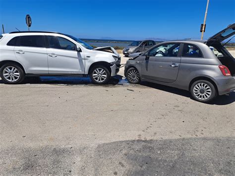 Marsala Scontro Tra Due Auto Alla Spagnola Ferita Una Donna