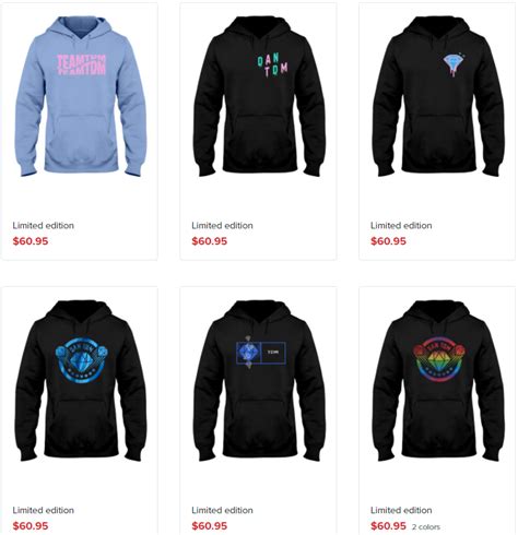 DanTDM Diamonds Merch - Trend Merch - Medium