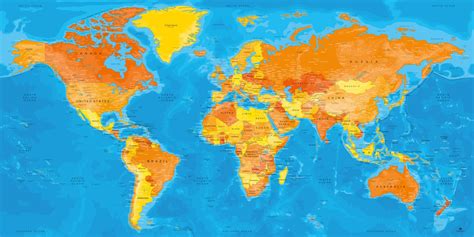 Worldmap Board Worldmap World Map Original Map