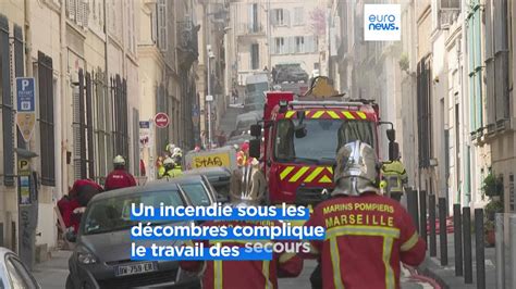 Un immeuble s effondre à Marseille huit personnes portées disparues