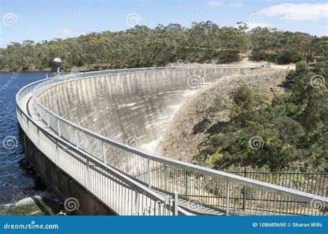 Whispering Wall, Barossa Valley, South Australia Editorial Image ...