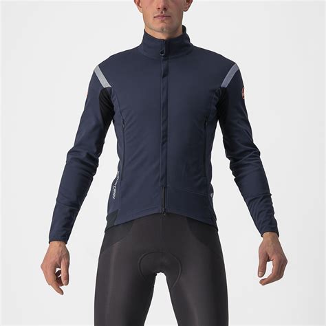 Castelli Perfetto Ros Long Sleeve Cycling Jacket Dark Blue Men Online