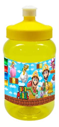 Cilindros Botes Dulcero Bolo Fiesta Infantil Mario Bros Env O Gratis