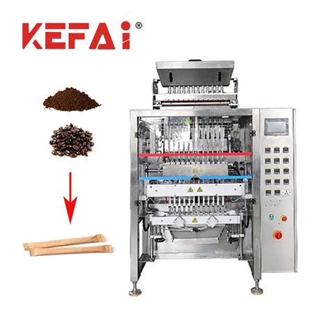 Kefai Fully Automatic Granule Sachet 4 6 8 Multi Lane Stick Packing