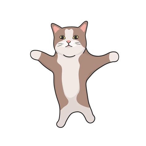 Happy Happy Happy Cat Meme Sticker Tshirt Illustration 45481099 PNG