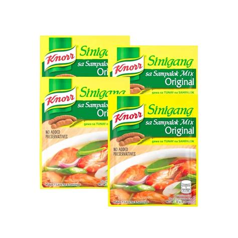 KNORR Sinigang Mix Original (4x44g) Pagbilan - Online Tindahan