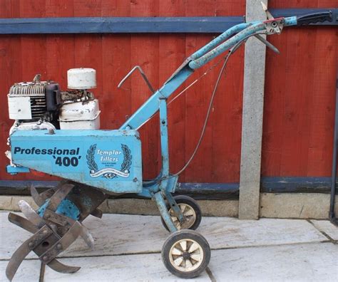 Templar Tillers Professional 400 Rotovator Tiller 4HP Petrol In