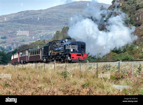 Welsh Highland Railway Stock Photo - Alamy