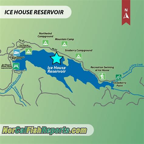 Ice House Reservoir Fish Reports And Map