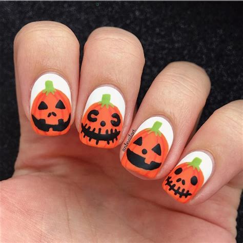 30 Cutest Ideas of Pumpkin Nail Arts and Designs for 2025