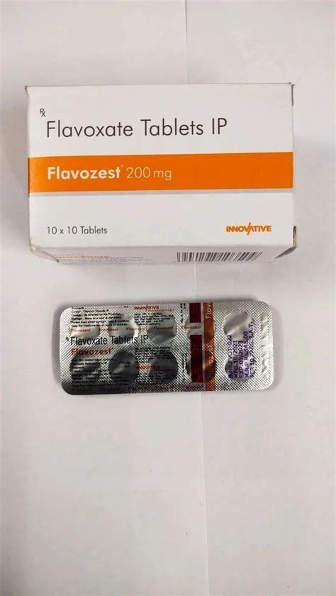 200mg Flavoxate IP Tablets At Rs 1090 Box Flavoxate Tablet In