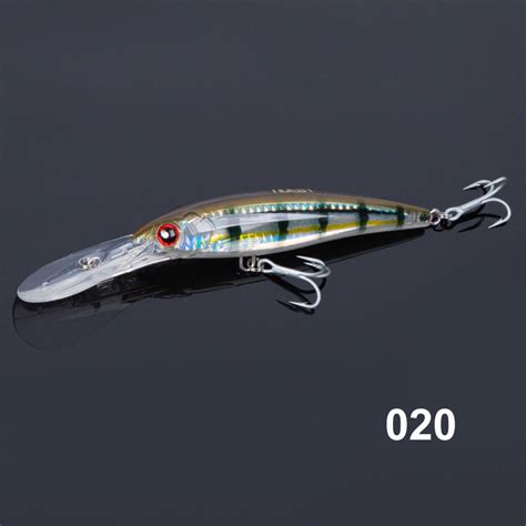 NOEBY Trolling Fishing Lure 32g 52g 73g Floating Super MINNOW 3X Treble