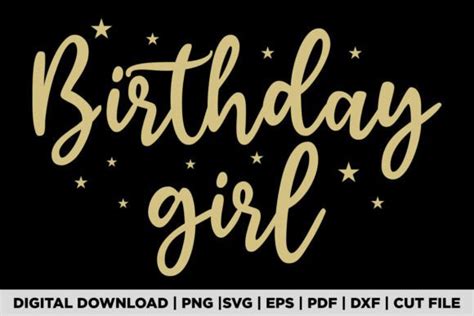 Birthday Girl T Shirt Graphic By Pod Graphix · Creative Fabrica