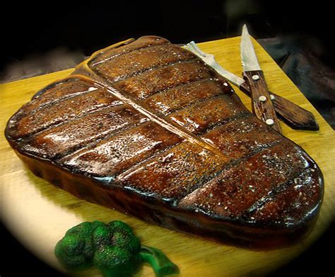 T Bone Steak Cake Foodflag