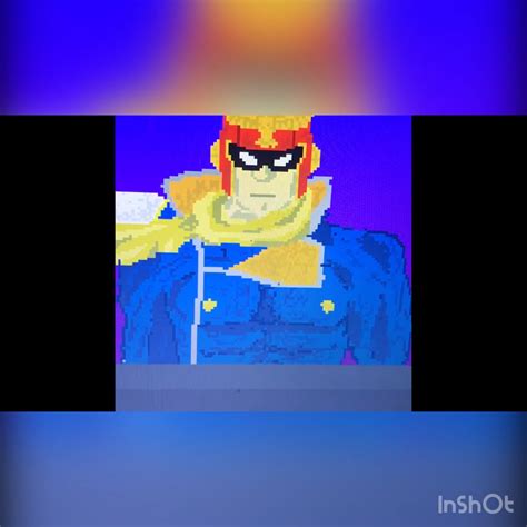 Animated A Pixel Art Captain Falcon Rsmashbrosultimate