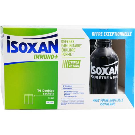 ISOXAN IMMUNO 14 DOUBLE SACHETS TRIPLE ACTION BOUTEILLE