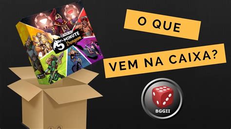 O Que Vem Na Caixa 5 Minutes Dungeon YouTube