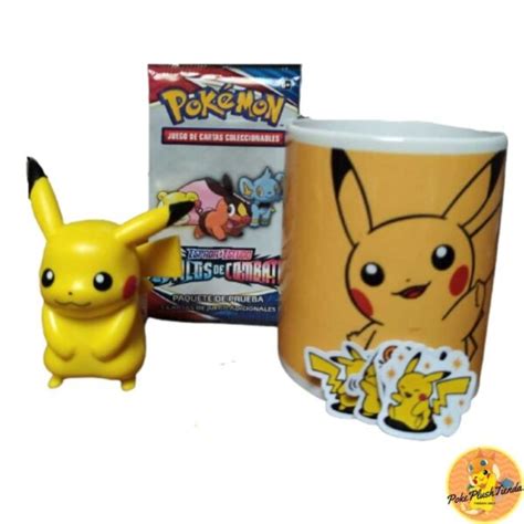 Promoci N Pikachu Figura Taza Cartas Sticker Pokeplush