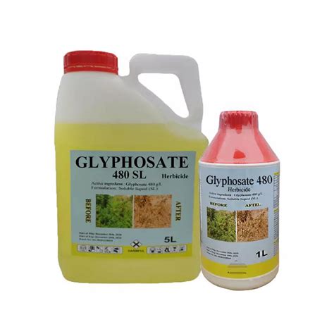 Glyphosate Weed Killer Herbicide Glyphosate 41 SL 480g L SL Roundup