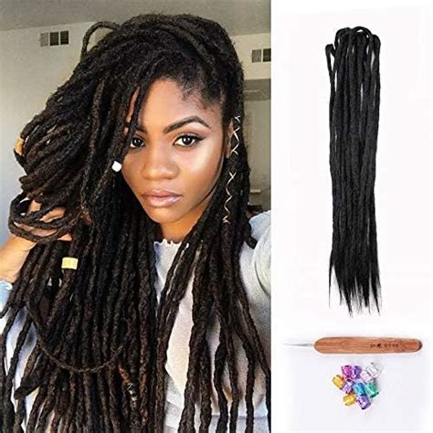 Synthetic Dreads Extensions Synthetic Braids Ombre Dreadlocks Double