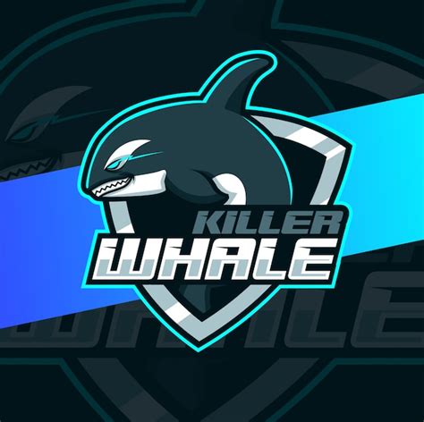 Premium Vector Killer Whale Mascot Esport Logo Design