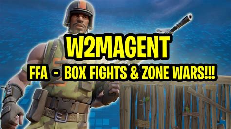 FFA BOX FIGHT ZONE WARS 1441 5841 0725 by W2MAGENT フォートナイト