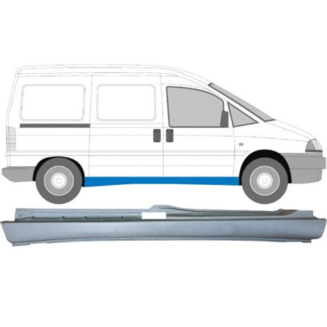 Fiat Scudo Dispatch Expert 1994 Voll Schweller Reparaturblech Links