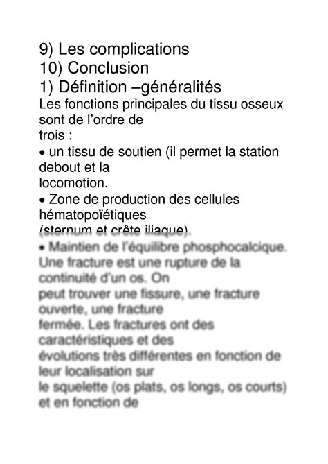 Solution G N Ralit S Sur Les Fractures Studypool