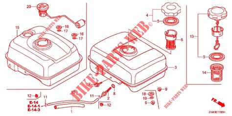 Reservoir A Carburant Pour Honda Gx Ut Honda