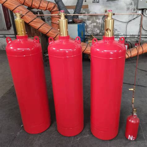 FM200 Pipe Network System 120L Automatic Fire Suppression System Fire