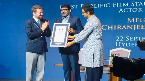 Padma Vibhushan Chiranjeevi Sets Guinness World Record for Dance Moves ...