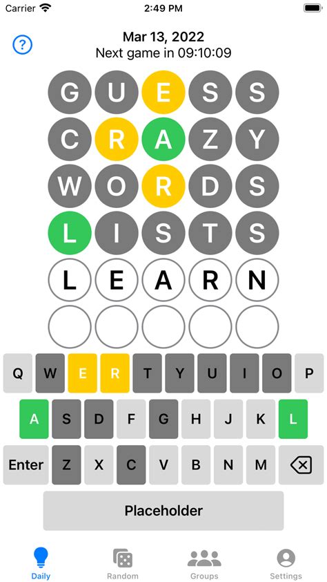 Wordie - Daily Word Game for iPhone - Download