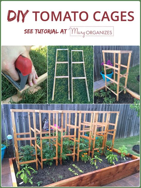 Diy Tomato Cage Tutorial {garden Tips}