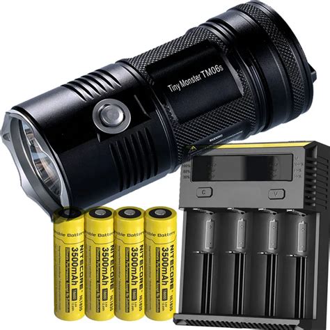 Nitecore Tm S Search Flashlight Cree Xm L U Led Lumens Beam