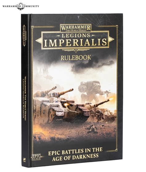 Warhammer 40k Next Week Epic Is Back With Legions Imperialis Launching