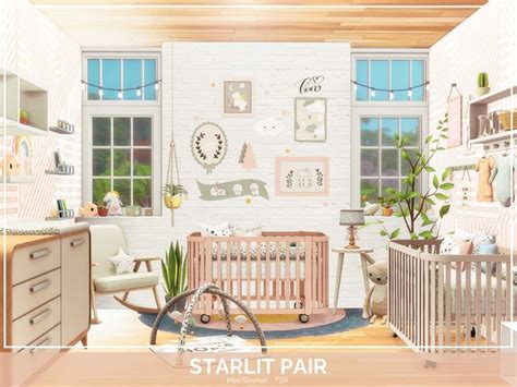 The Sims Resource Starlit Pair Tsr Only Cc In Sims Baby