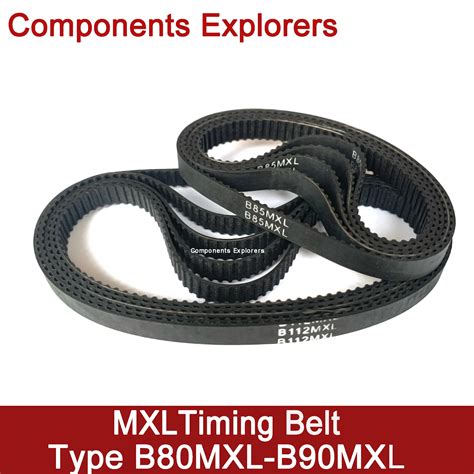 Mxl Timing Belt Teeth Mm Width Closed