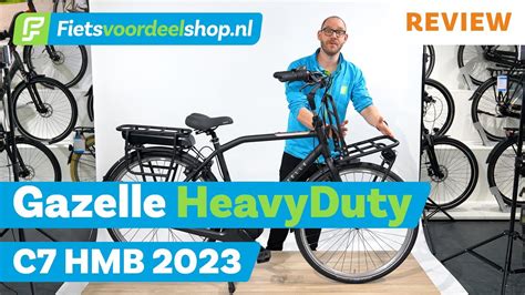 Gazelle Heavydutynl C Hmb Best Getest Elektrische Schoolfiets