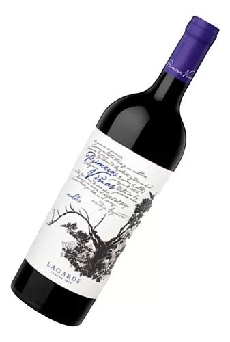 Vino Tinto Primeras Viñas Malbec Lagarde Botella De 750ml