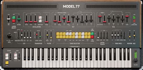 Softube Releases Model 77 Dual Layer Synth With Intro Pricing