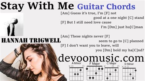 Stay With Me Easy Guitar Chords By Hannah Trigwell 00 - GUITAR KNOWLEDGE