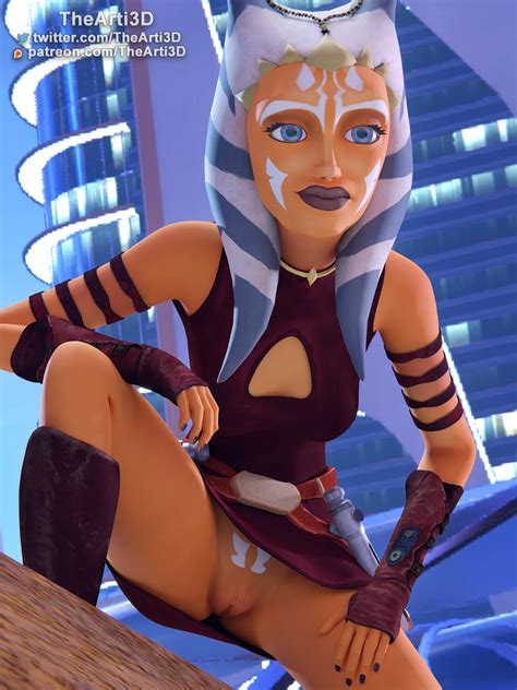 Ahsoka Upskirt Pussy Flashing Part Thearti D Nudes Starwarsnsfw