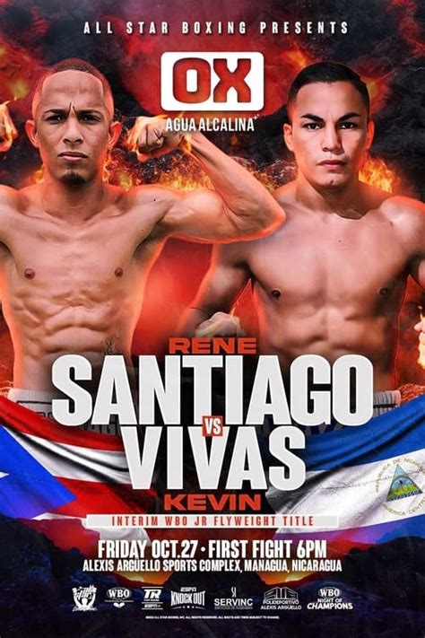 Rene Santiago Vs Kevin Vivas Posters The Movie Database Tmdb